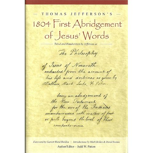 Thomas Jefferson's 1804 First Abridgement of Jesus' Words